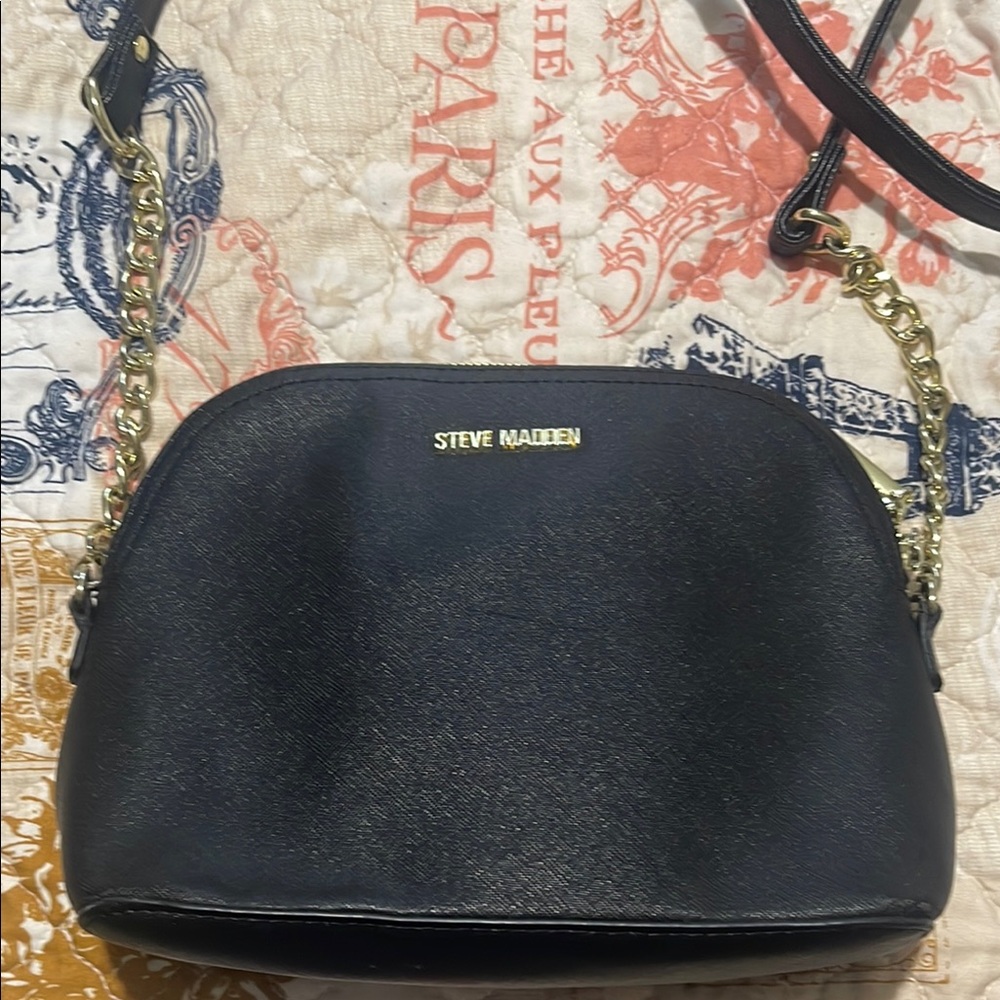 Steve Madden Black Crossbody Bag